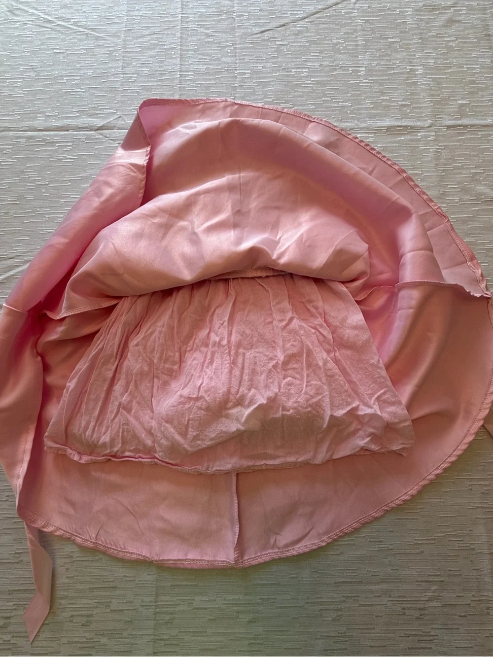 Girls Floral High-Low Party Dress with Pink Bow size 3T or 4T